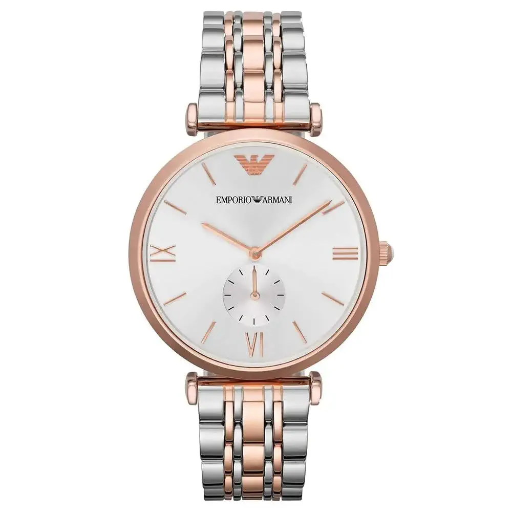 Emporio Armani Gianni T-b Analog Silver Dial Women's Watch-AR1677