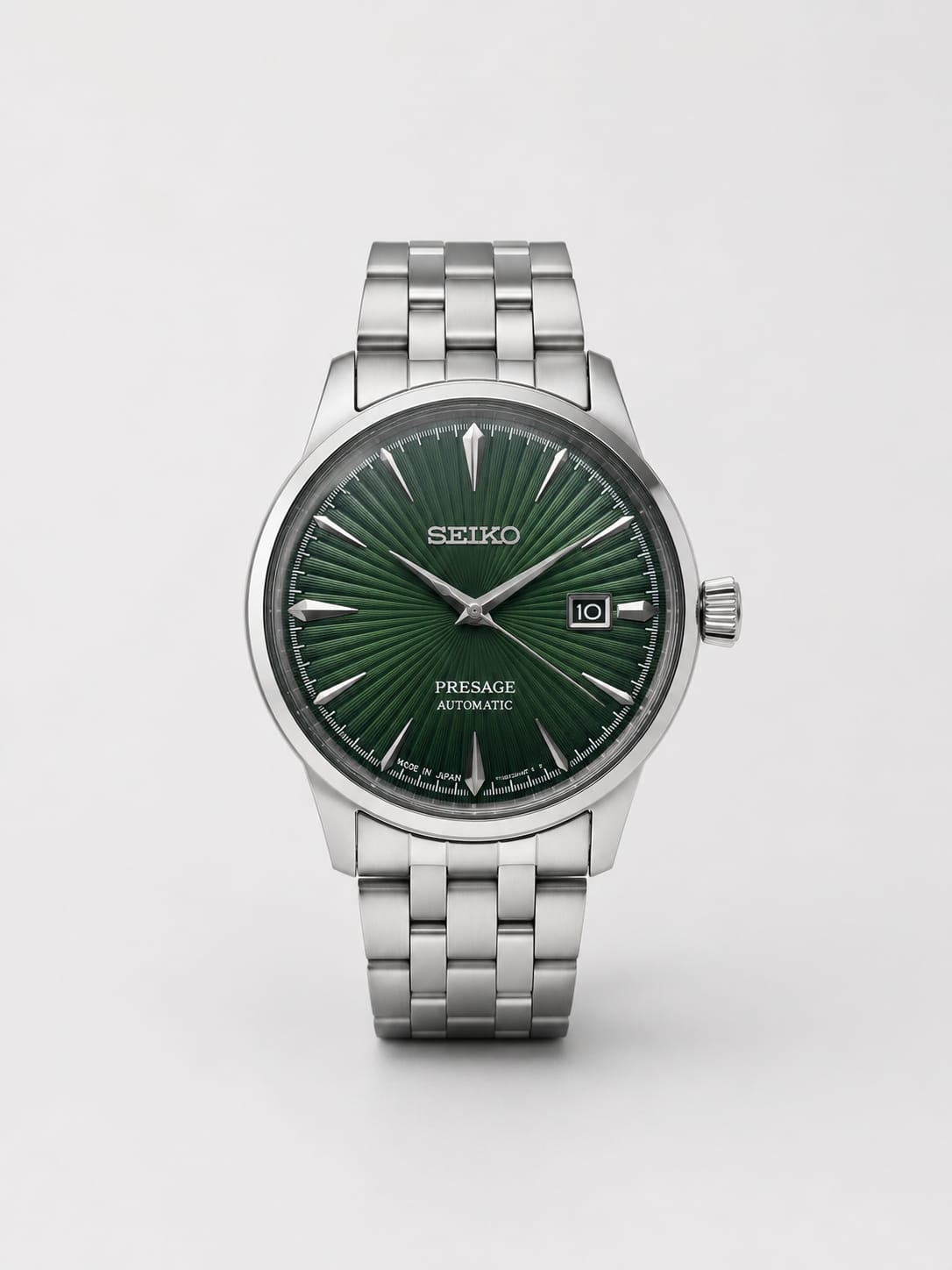 Seiko presage (silver green)