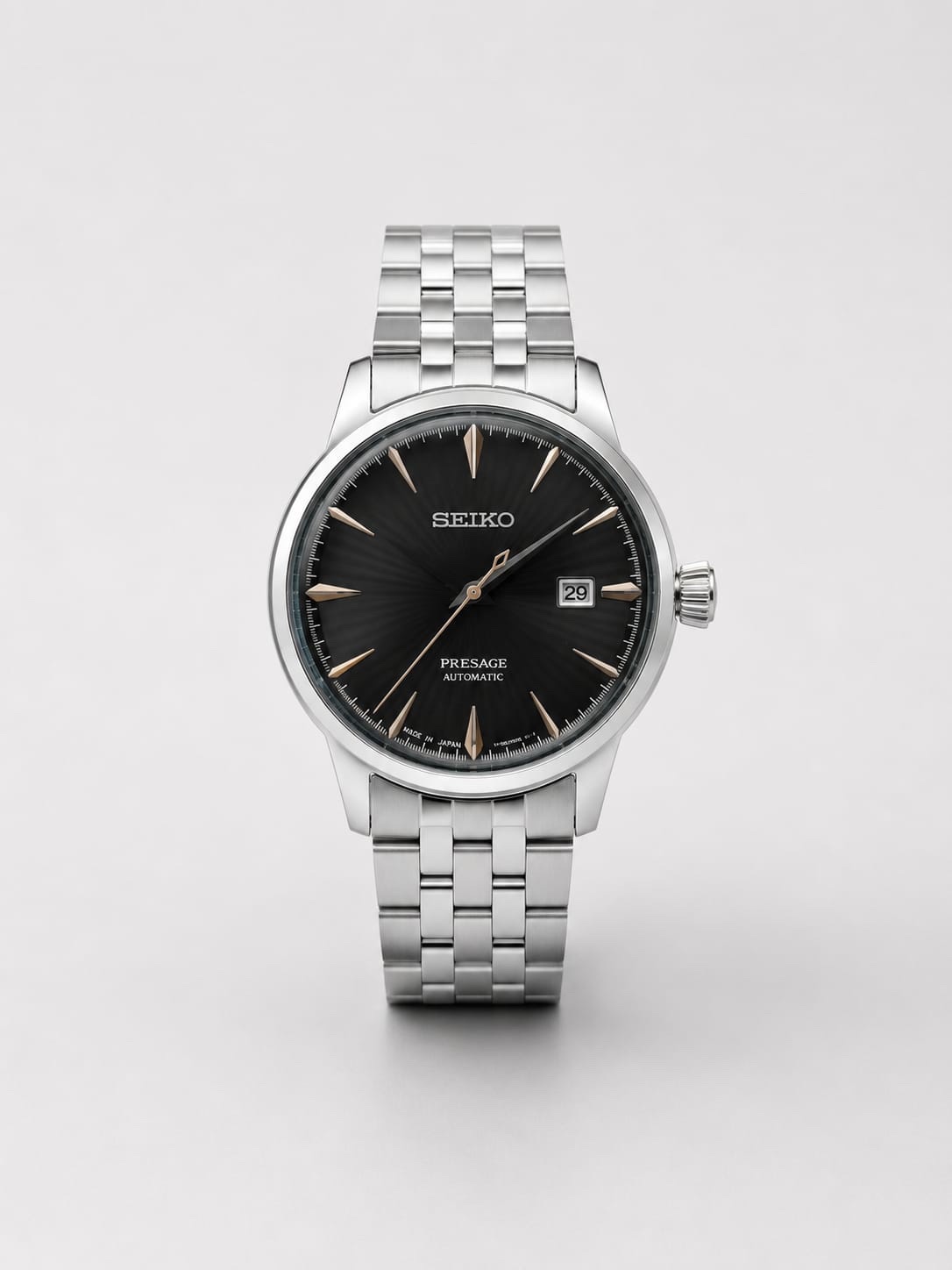 Seiko presage (silver black)