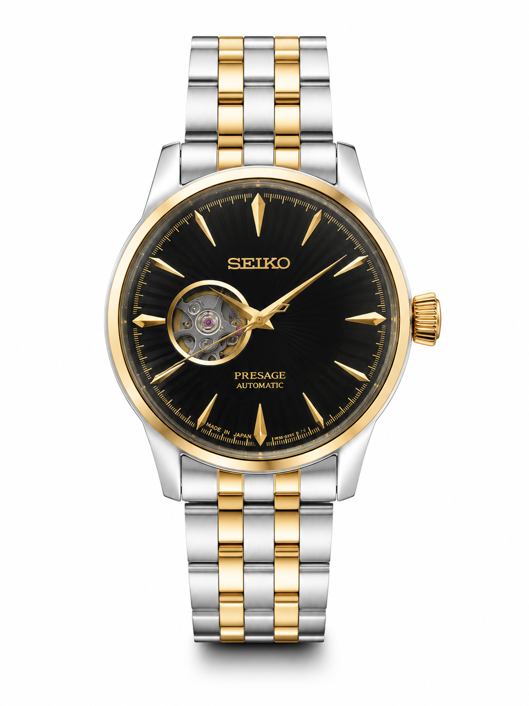 Seiko dual tone black