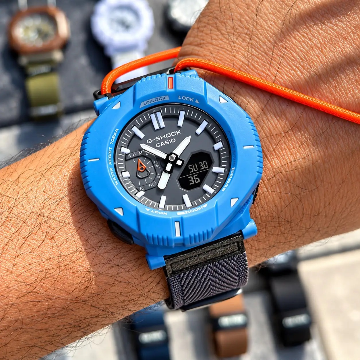 Casio protrek blue
